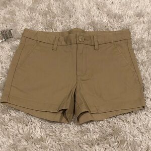 Uniqlo Classic Tan Girl Shorts 9/10 kb3